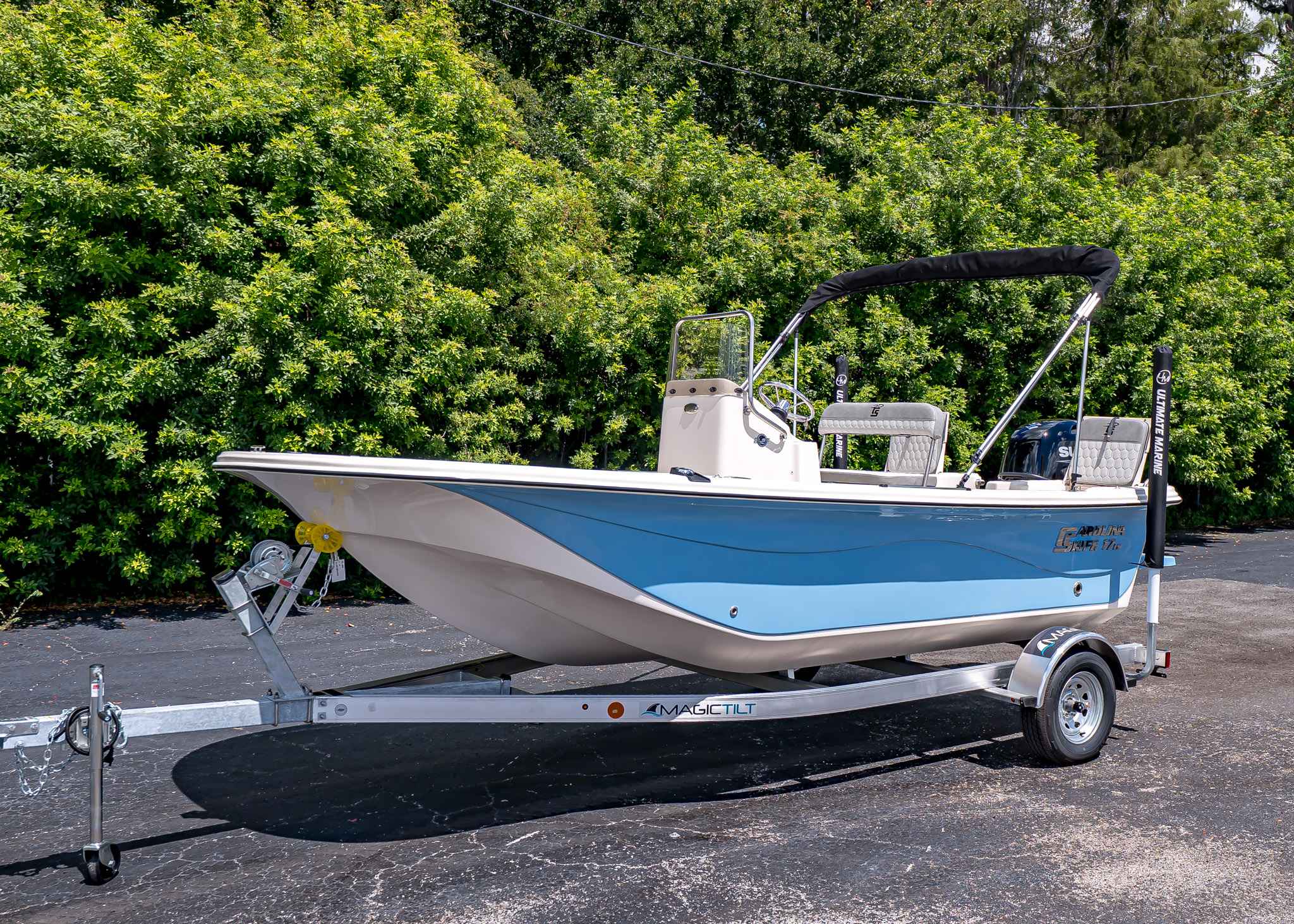 Carolina Skiff 17 LS full view