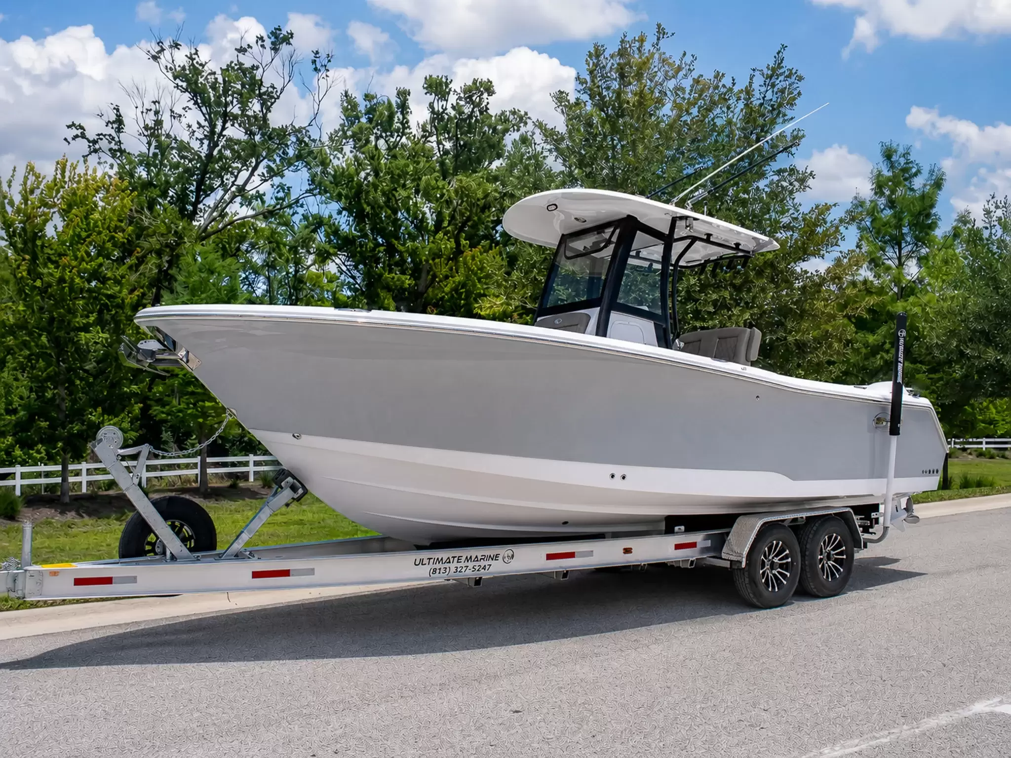2027 Sea Hunt Gamefish 27 CB (SH468) SILVER GRAY